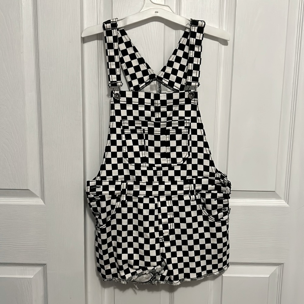 Blackheart Checkered Overalls